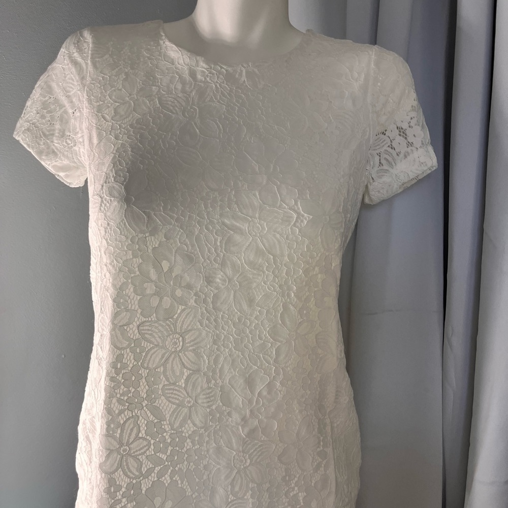 Tommy Hilfiger Lace Tshirt D14